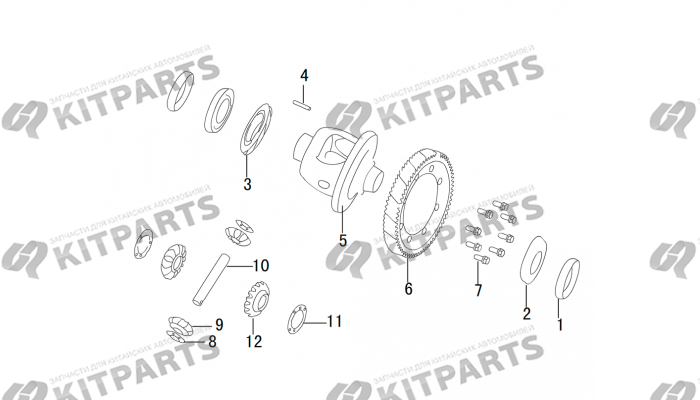 Дифференциал Haval H6