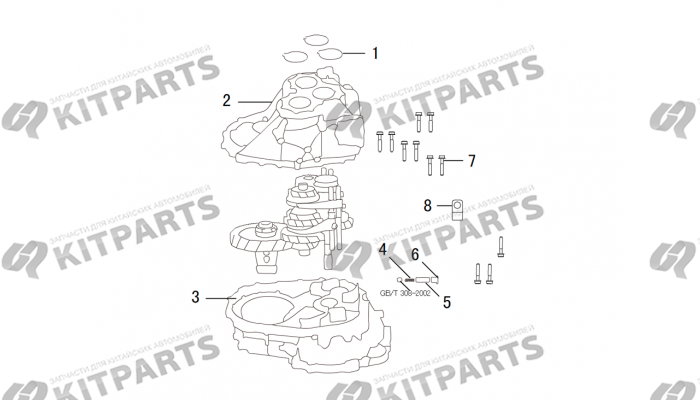 Корпус кпп Haval H6