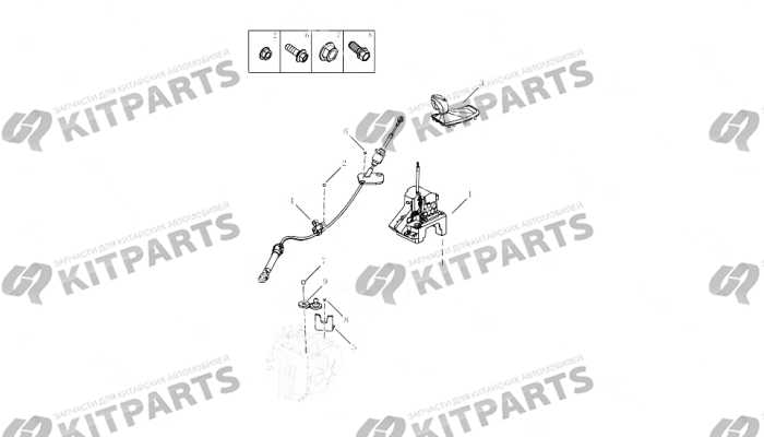 Рычаг переключения передач AT Geely Atlas