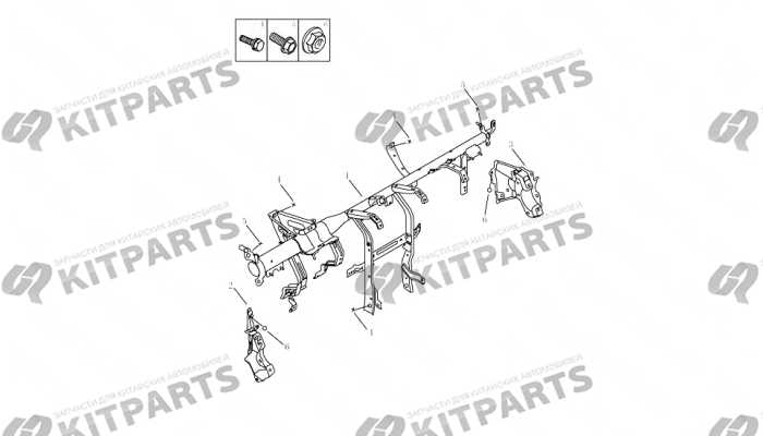 CROSS BEAM,DASH BOARD# Geely Emgrand X7